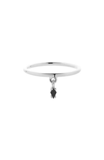 Women's Meadowlark Astral Charm Silver & Onyx Ring