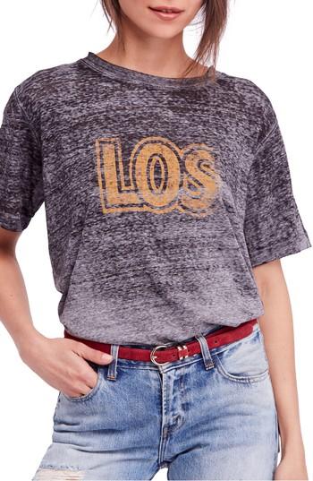 Women's Free People For The Boys Tee - Black