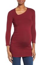 Women's Isabella Oliver Aubyn Maternity Top - Red