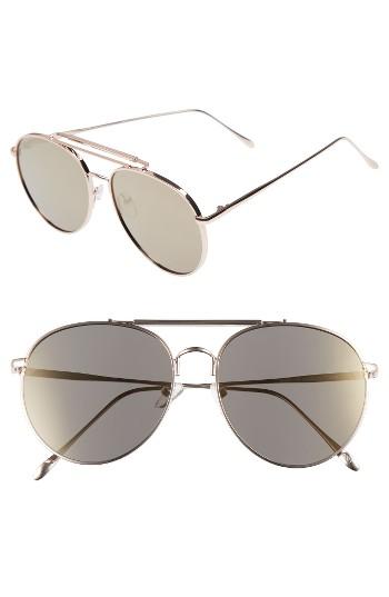 Women's Leith Mirrored Aviator Sunglasses -