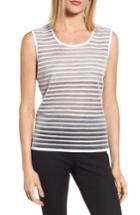 Women's Ming Wang Reversible Knit Tank - White