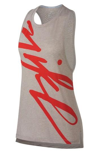Women's Nike Breathe Tailwind Women's Running Tank - Brown