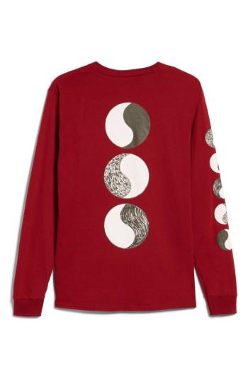 Women's Venessa Arizaga Yin Yang Long Sleeve Tee - Red