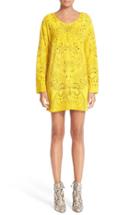 Women's Roberto Cavalli Laser Cut Suede Dress