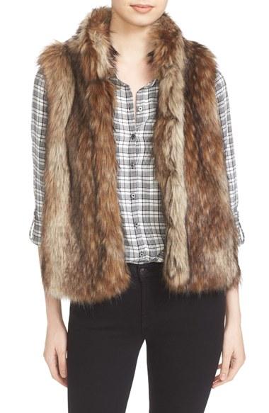 Women's Soft Joie Narasha Faux Fur Vest