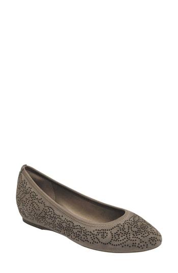 Women's Rockport Total Motion Hidden Wedge Flat M - Grey