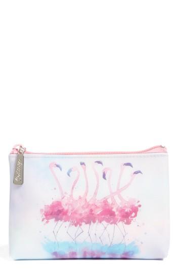 Catseye London Flamingo Small Zip Pouch, Size - Flamingo