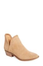 Women's Lucky Brand Kambry Perforated Bootie M - Brown