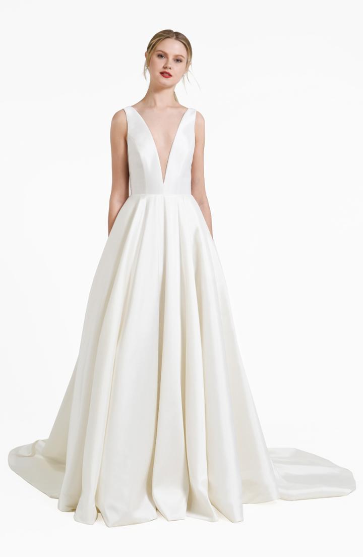Women's Jenny By Jenny Yoo Spencer Taffeta Ballgown