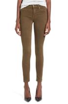 Women's Hudson Jeans Coated Super Skinny Jeans - Green
