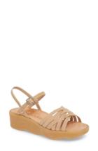 Women's Famolare Strappy Camper Sandal M - Beige