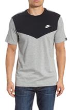 Men's Nike Windrunner Colorblocked T-shirt - Black