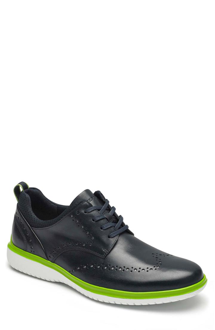 Men's Rockport Dressports 2 Fast Marathon Wingtip W - Blue