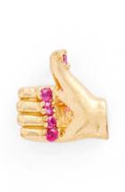 Women's Marc Jacobs Thumbs Up Single Stud Earring