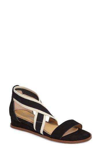 Women's Splendid Janae Wedge Sandal .5 M - Black