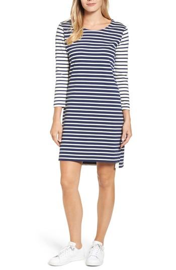 Women's Vineyard Vines Mixed Stripe Knit Dress - Blue