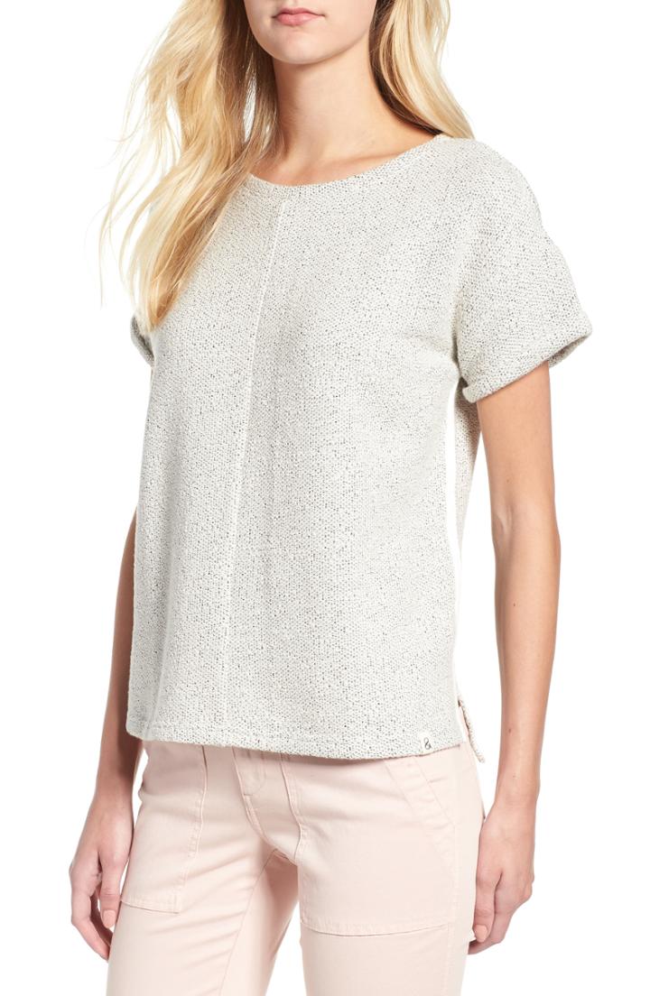 Women's Lou & Grey Tweed Top - Black