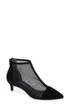 Women's Charles David Parlour Mesh Bootie M - Black