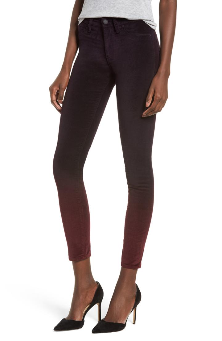 Women's Hudson Jeans Nico Ankle Super Skinny Jeans - Purple