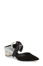 Women's Proenza Schouler Grommet Pointy Toe Mule Us / 39eu - Metallic