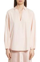 Women's Vince Swing Front Pullover Shirt - Pink