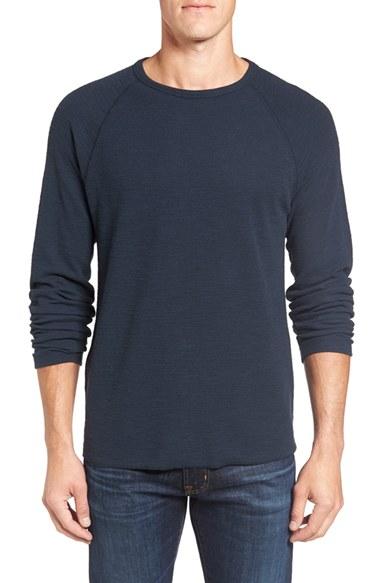 Men's Billy Reid Waffle Knit Thermal T-shirt
