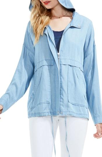 Women's Two By Vince Camuto Tencel Lyocell Jacket - Blue