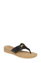 Women's Tuscany By Easy Street Farah Flip Flop N - Black