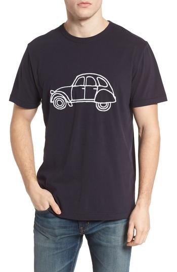 Men's French Connection Car Slim Fit Crewneck T-shirt - Blue