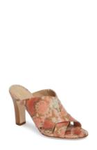 Women's Johnston & Murphy Carrie Mule Sandal M - Coral