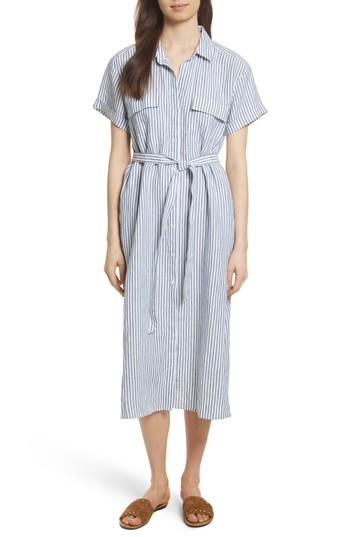 Women's Frame Le Shirt Dress - Blue