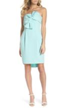 Women's Adelyn Rae Krissy Twist Front Strapless Dress - Blue