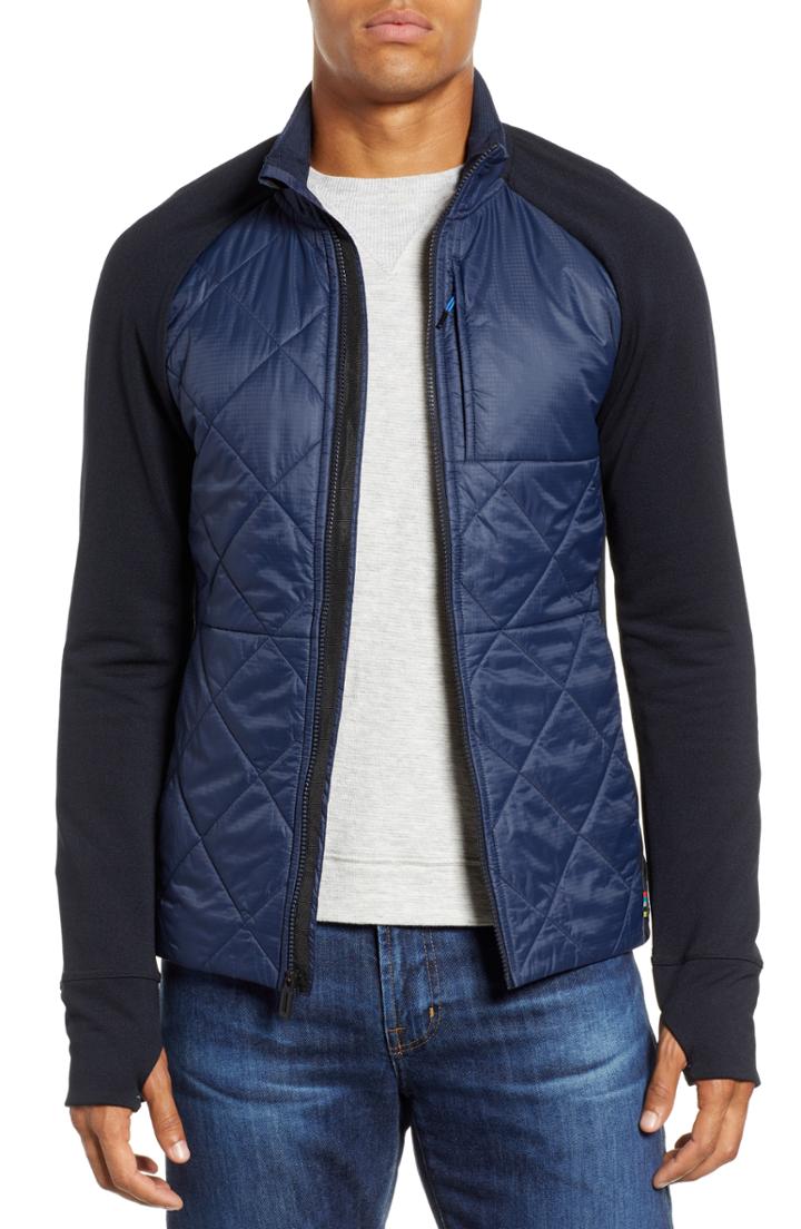 Men's Smartwool Regular Fit Smartloft 120 Jacket - Blue