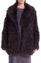 Women's Sies Marjan Pippa Tigrado Genuine Shearling Coat