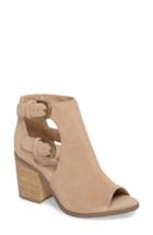 Women's Sole Society Hyperion Peep Toe Bootie M - Brown