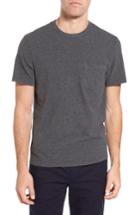 Men's James Perse Sueded Jersey Pocket T-shirt (l) - Grey