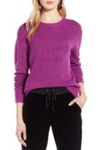 Women's Halogen Bow Back Sweater - Purple