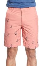 Men's Vintage 1946 'engineer' Nautical Print Poplin Shorts