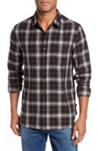 Men's Ag Colton Slim Fit Plaid Sport Shirt - Red
