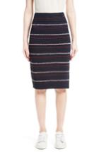 Women's St. John Collection Graphic Dot Ottoman Knit Skirt