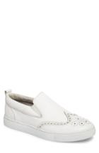 Men's Zanzara Ali Wingtip Slip-on Sneaker M - White