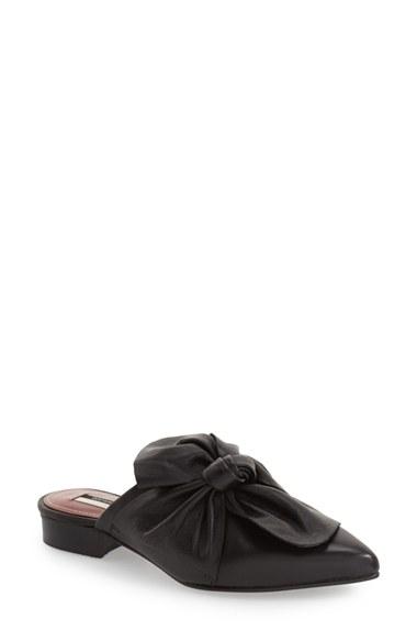 Women's Topshop 'pistachio' Bow Mule