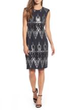 Women's Vince Camuto Sequin Body-con Dress - Blue