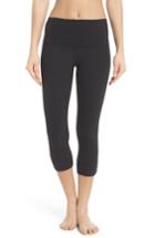Women's Zella Lyrical High Waist Crop Leggings, Size - Black