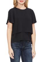 Women's Vince Camuto Tiered Top - Black