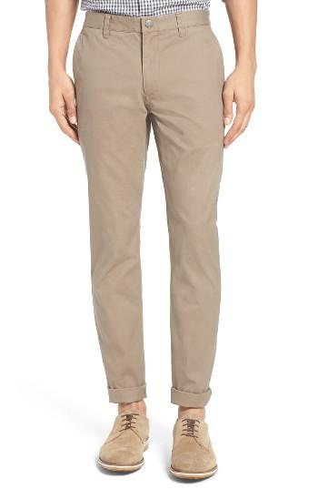 Men's Bonobos Tailored Fit Washed Chinos X 32 - Brown
