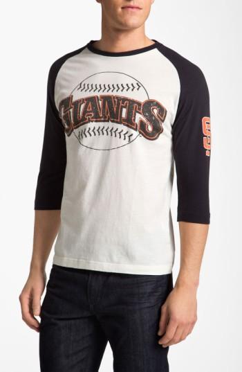 Men's Wright & Ditson 'san Francisco Giants' Baseball T-shirt - Beige