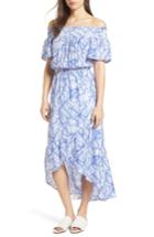 Women's Vineyard Vines Banana Leaf High/low Maxi Dress - Blue