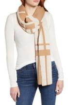 Women's Lamini Met Baby Alpaca Scarf, Size - Brown