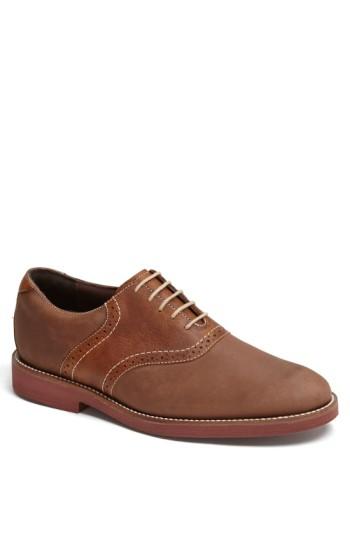 Men's Neil M 'stanford' Saddle Shoe .5 Eee - Brown
